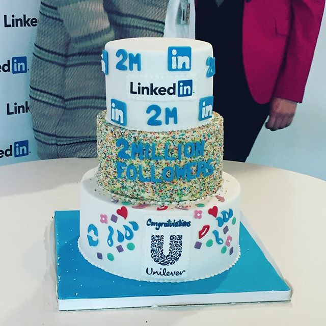 We reached 2 million LinkedIn followers for Unilever